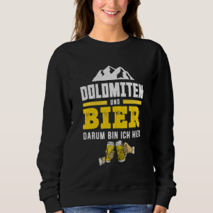 Dolomiter och öl av Sydtyrolen som förökar L alpin T Shirt