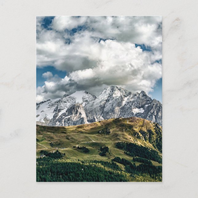 Dolomites-alpernor, Italien Vykort (Framsida)