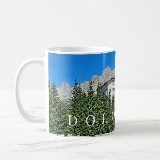 Dolomites bergsvy mugg (Vänster)