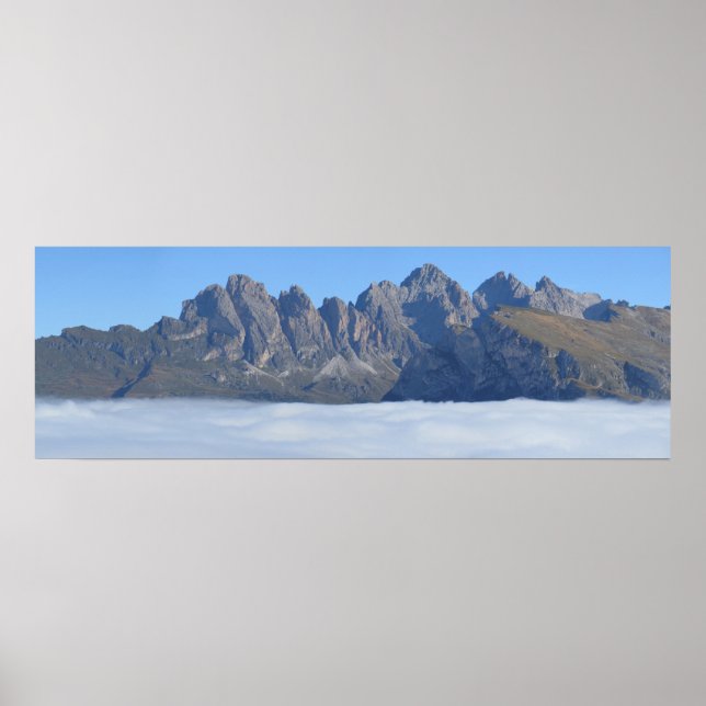 Dolomites-Italien Poster (Framsidan)