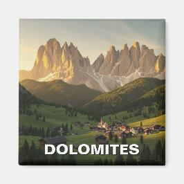 Dolomites Italien Travel Magnet