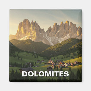 Dolomites Italien Travel Magnet