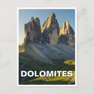 Dolomites Italien Travel Vykort