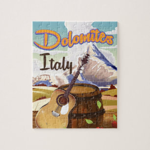 Dolomites-Italiens reseaffisch Pussel