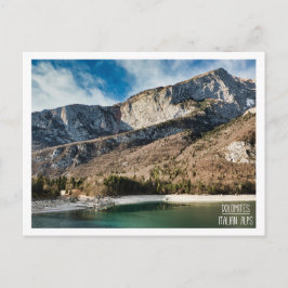 Dolomites, italienska Alpernor i Trentino, Italien Vykort