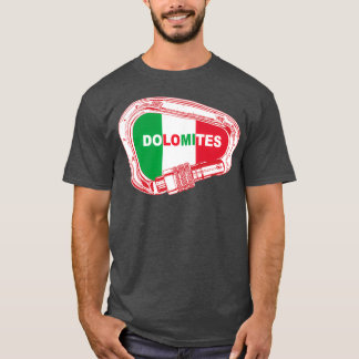 Dolomites klättning Carabiner T Shirt