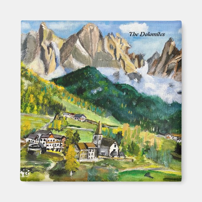 Dolomites Magnet (Framsidan)