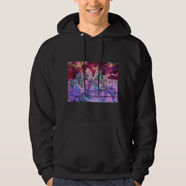 Dolomites Mountains Hoodie (Framsida)