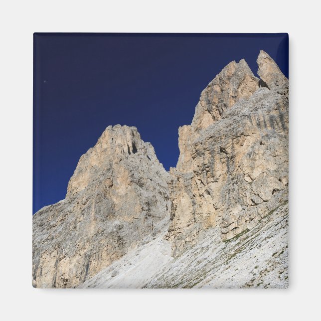 Dolomites på morgonen magnet (Framsidan)