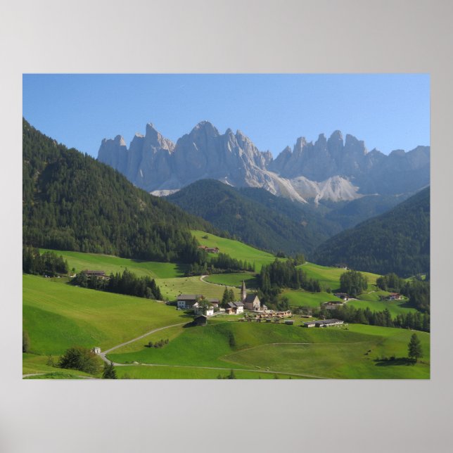 Dolomites Poster (Framsidan)