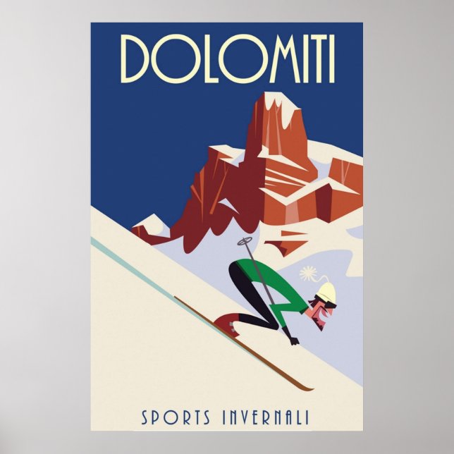 Dolomites Poster (Framsidan)