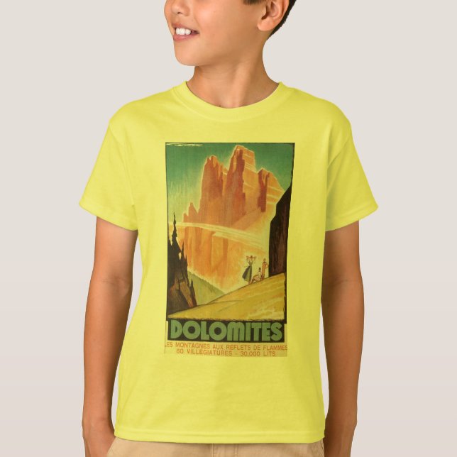 Dolomites T Shirt (Framsida)