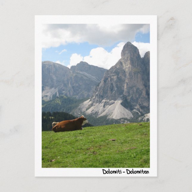 Dolomites Vykort (Framsida)