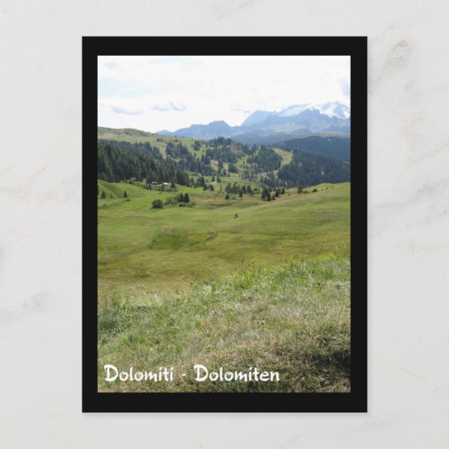 Dolomites Vykort (Framsida)