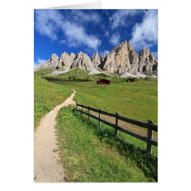 Dolomiti - Cir-gruppen Hälsningskort (Framsidan)