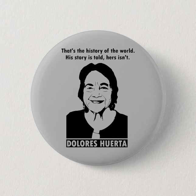 Dolores Huerta Quote Button Knapp (Framsida)