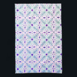 Dolores Tiles Mönster Lila Rosa Mint Kökshandduk<br><div class="desc">Dansa ditt kök med den här hand plockade-plattan mönster handduken. Gör en underbar husuppvärmning eller en bröllop-gåva! Du kan anpassa den och även lägga till text. Kolla min butik efter mycket mer färg och mönster plus matchande artiklar för ditt hem!</div>