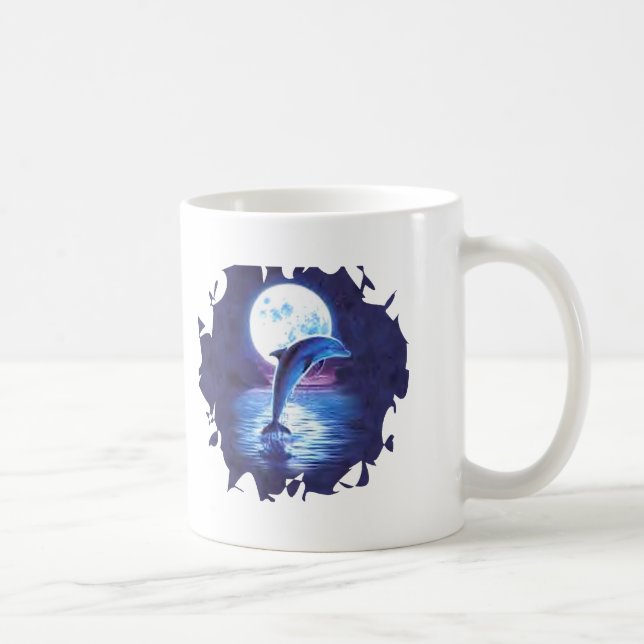 dolphin-8 kaffemugg (Höger)