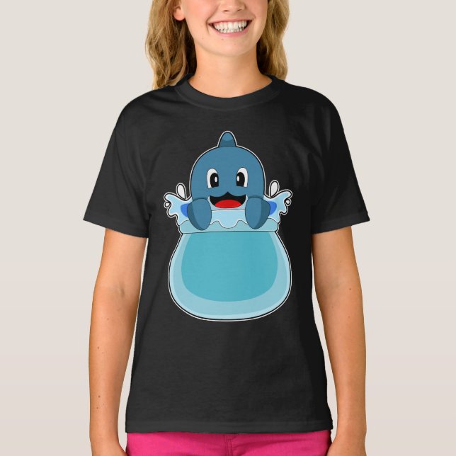 Dolphin Aquarium T Shirt (Framsida)