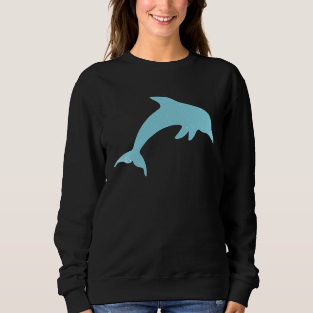Dolphin Aquatic Mammal Sea Animal T Shirt (Framsida)