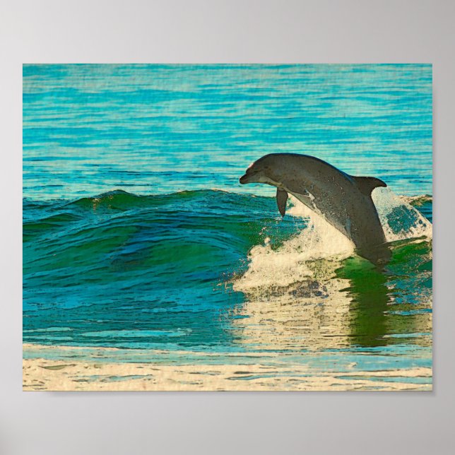 Dolphin är My Spirit Animal Poster (Framsidan)