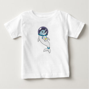 Dolphin as Astronaut in Costume T Shirt
