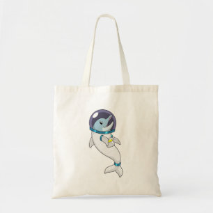 Dolphin as Astronaut in Costume Tygkasse