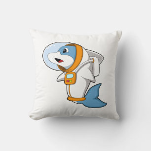 Dolphin as Astronaut med Costume Kudde