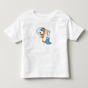 Dolphin as Astronaut med Costume T Shirt