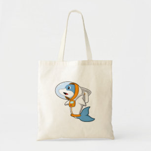 Dolphin as Astronaut med Costume Tygkasse