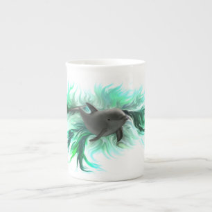 Dolphin Baby Benporslin Mugg
