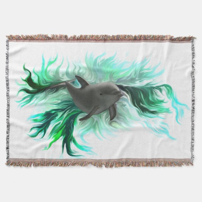 Dolphin Baby Filt (Framsidan)