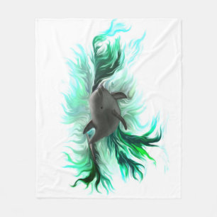 Dolphin Baby Fleecefilt