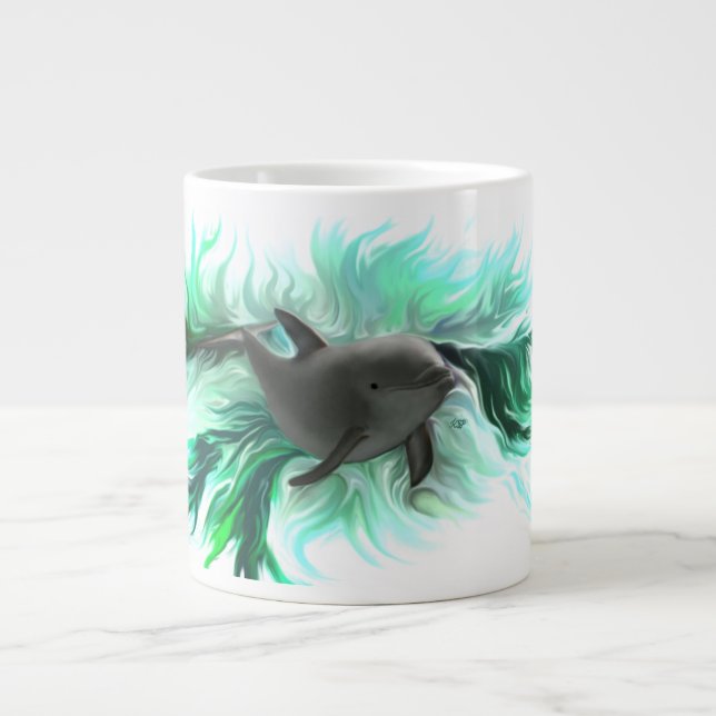 Dolphin Baby Jumbo Mugg (Framsidan)