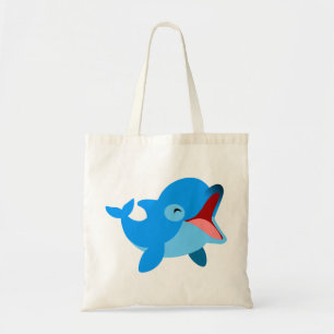 Dolphin Bag för Tecknad för slakning Tygkasse