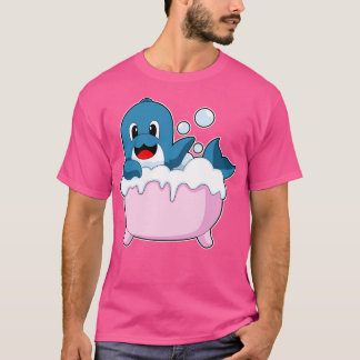 Dolphin Bathe Bathtub T Shirt