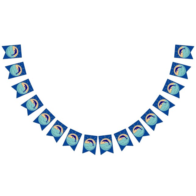 Dolphin Beach Vimplar (Alla)