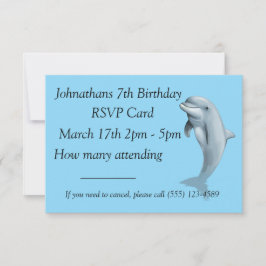 Dolphin Birthday OSA kort