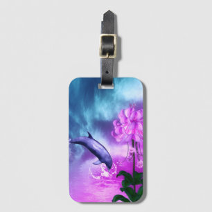 Dolphin Blommar Dreams Bagagebricka
