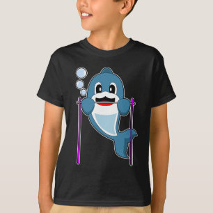 Dolphin BodyBuilder Dragningar T Shirt