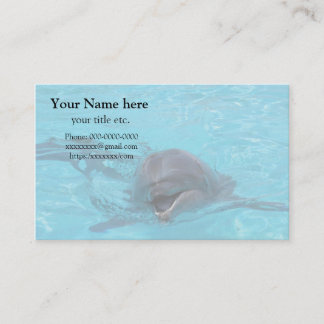 Dolphin business card, save marine animals イルカ 名刺 visitkort