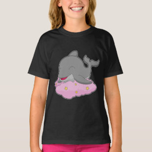 Dolphin Clouds Stars T Shirt