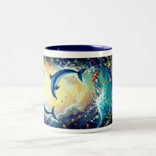Dolphin Coffee Mugg