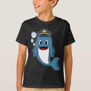 Dolphin Cop Police T Shirt