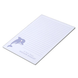 Dolphin Cute Barn Personal Stationary Anteckningsb Anteckningsblock