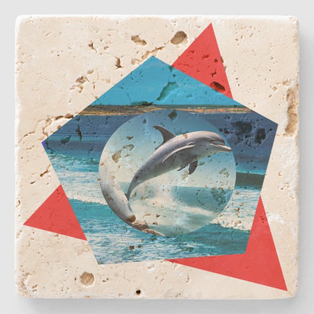 Dolphin Dancing på Vågar, stenen Underlägg (Framsidan)
