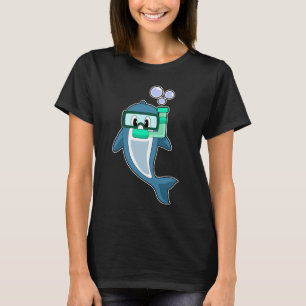 Dolphin Diver Snorkel T Shirt