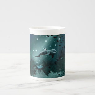 Dolphin Dream Benporslin Mugg