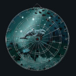 Dolphin Dream Darttavla<br><div class="desc">Dolphin Dream - Digital Fantasy Art Painting by Krisi ArtKSZP >>> Fler produkter i butikskategorin >> Dolphin - Delfin >>> Dolphin Dream</div>