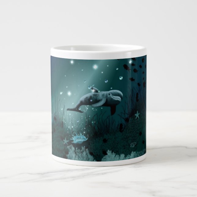 Dolphin Dream Jumbo Mugg (Framsidan)
